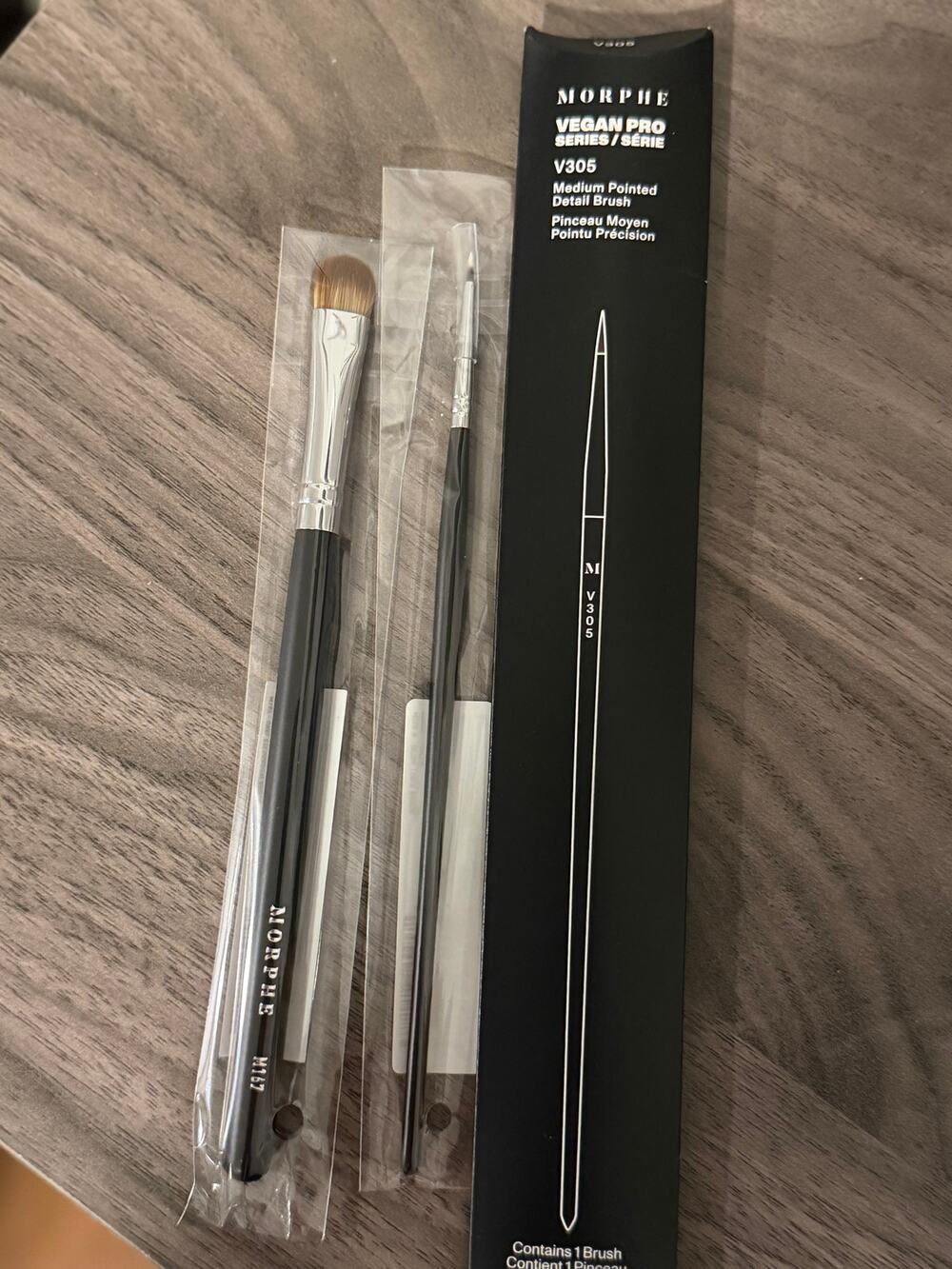 Morphe Makeup Brush Bundle 3 Pc Vegan Pro Eye Brushes NEW